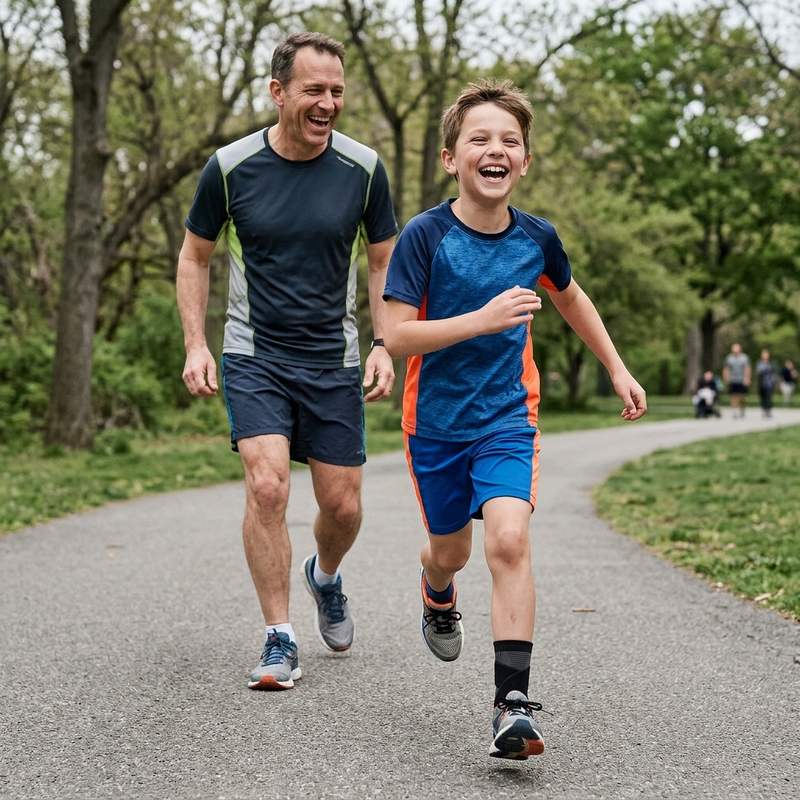 Young athlete back playing pain-free